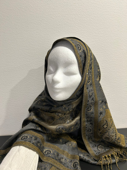 Lula Pashmina Hijab in Silver Mist