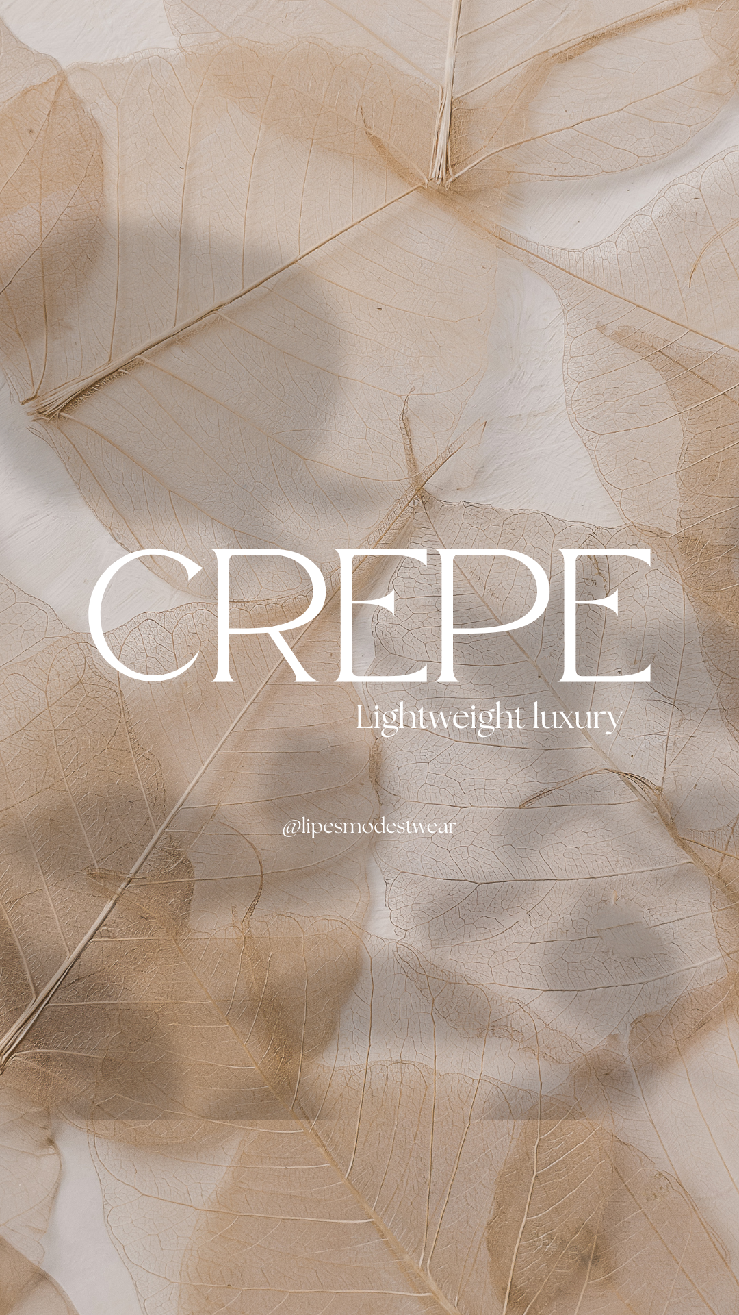 Crepe Lightweight Luxury Hijabs Instagram Post